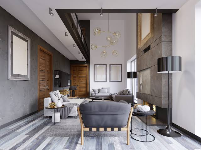 Luxury Living Room Interior Design - Hyderabad